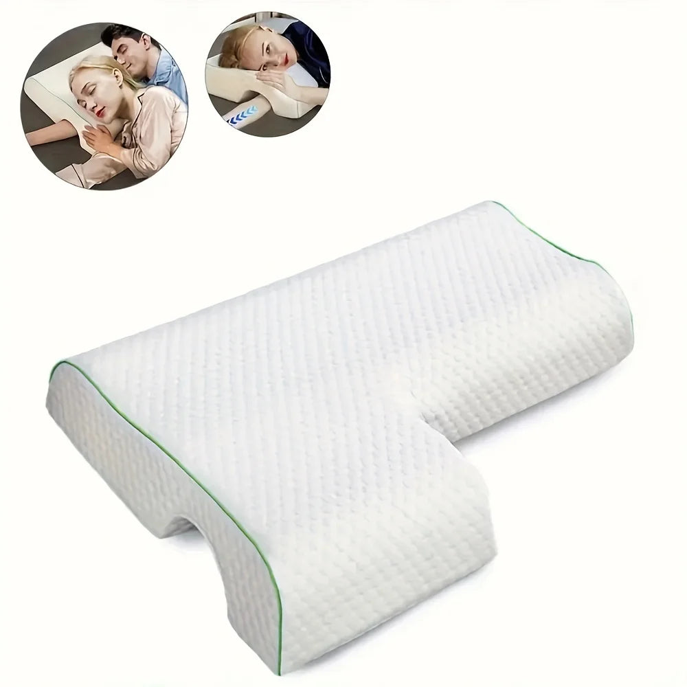 Couples Arched Memory Foam Pillow